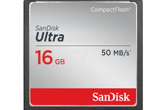 Rentals: San Disk Ultra 16GB 50 MB/S CF/Compact Flash Card