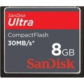 Rentals: San Disk Ultra 8GB CF/Compact Flash Card 30MB/S 