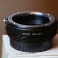 Rentals: Quenox Nikon G - MFT focal reductor adapter - weekly rate