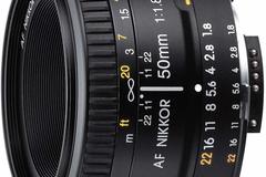 Rentals: Nikon 50mm 1.8 D