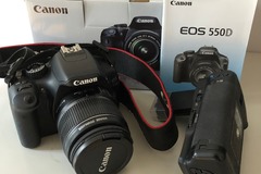 Sell: Canon EOS 550D camera with kit objective EF-S 18-55mm