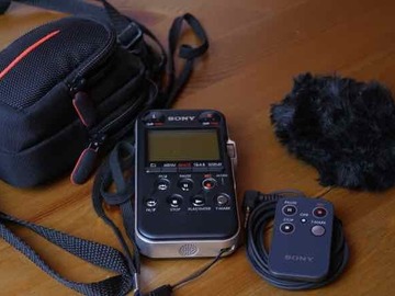 Rentals: Sony PCM-M10 portable audio recorder - daily rate