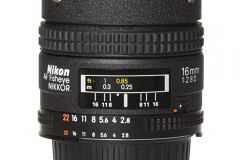 Rentals: Nikon Lens AF 16mm 2,8D Fisheye