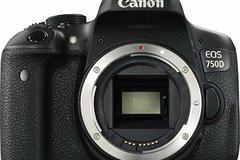 Rentals: Canon EOS 750D