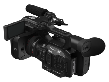 Rentals: Panasonic AG-UX180, 20-fach optischem Zoom, 24 mm Weitwinkel