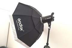 Rentals: Godox SL-60W 5600K LED + 95cm Sofbox + tripod