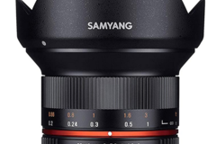 Rentals: Samyang 12mm F2.0 Objektiv für Anschluss Sony E - schwarz - APSC