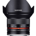 Rentals: Samyang 12mm F2.0 Objektiv für Anschluss Sony E - schwarz - APSC