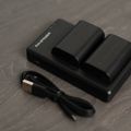 Rentals: RAVPower LP-E6 Battery 2-Pack with a Double Charger