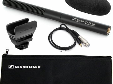 Rentals: Sennheiser MKE 600 Shotgun Microphone For Camcorders and dSLRs