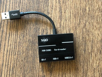 Rentals: XQD + SD Card reader 