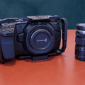 Rentals: Blackmagic Pocket Cinema 4k im Smallrig Cage mit Zubehör