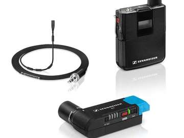 Rentals: 1 x Sennheiser AVX MKE2 Wireless mic and receiver - weekly rate