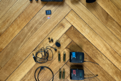 Rentals: ZOOM H5 Recorder + Sennheiser ew G4 radio mic set