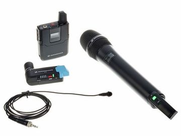 Rentals: Ansteck- & Handmikrofon Set Sennheiser MKE2 Combo Set