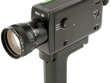 Rentals: Nizo 116 camera for 8mm films