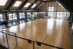 Studio/Spaces: Big gym, große Sporthalle, Studio
