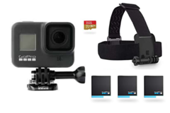 Rentals: GoPro Hero 8, 3x battery, SD card, Accessories