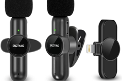 Rentals: SNZIYAG Lavalier Wireless Microphone for iPhone 